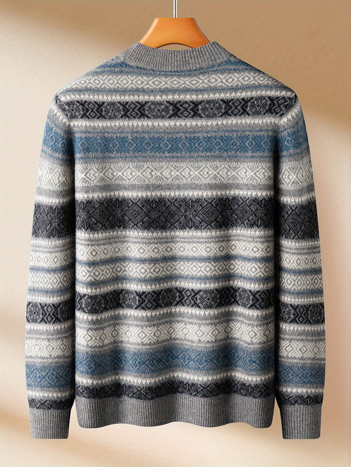 Hadley™ | 100% Wool Retro Sweater