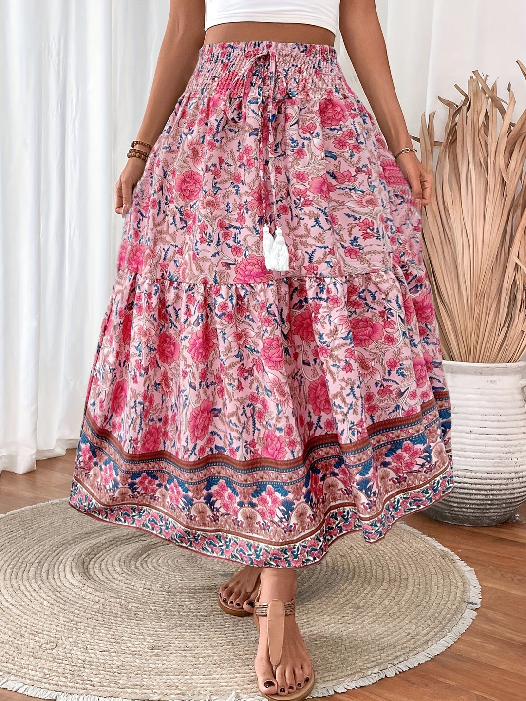 Eleanor Bloom™ | Bohemian Maxi Skirt