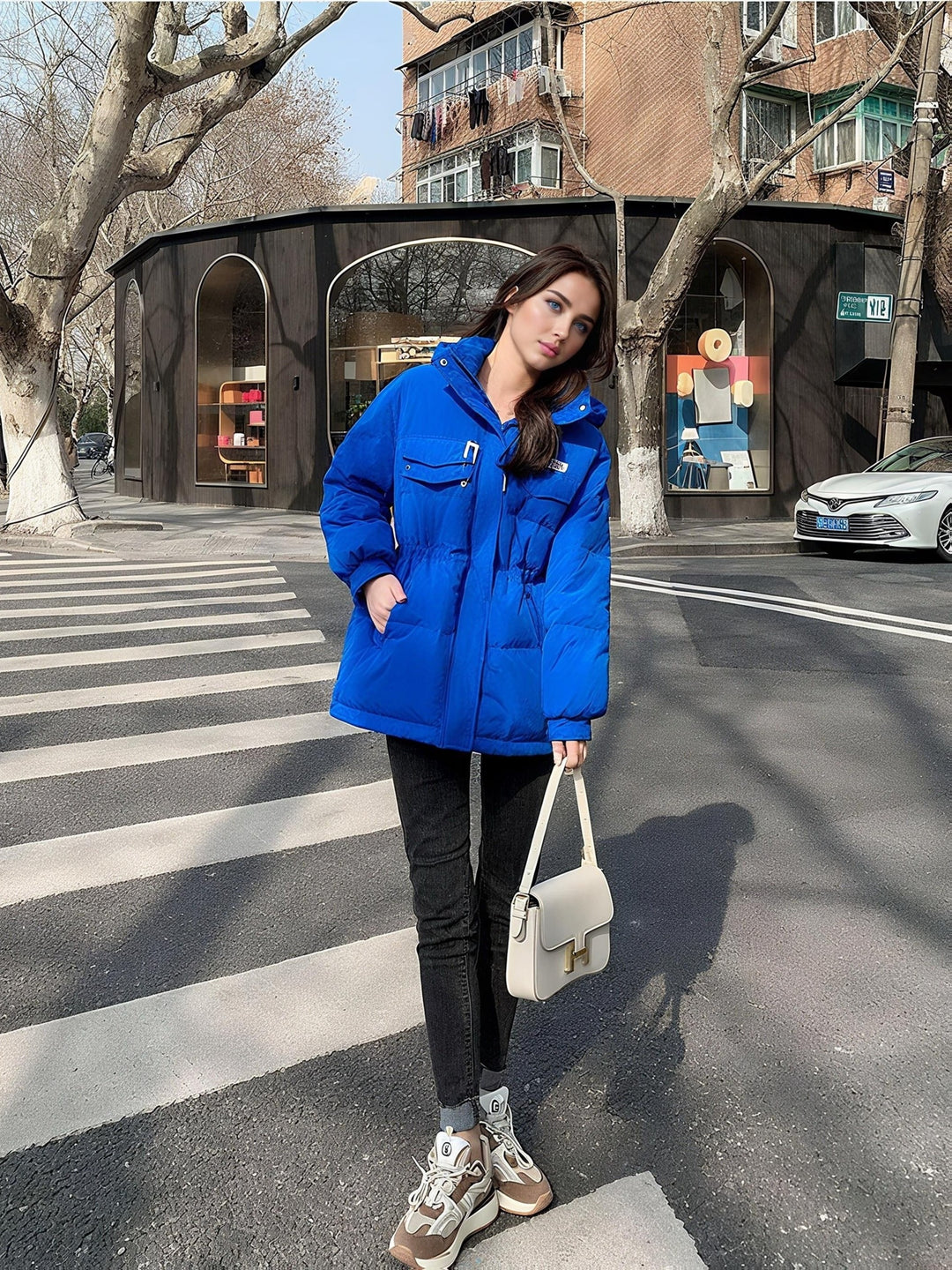 Brighton Luxe™ | Belted Waterproof Puffer