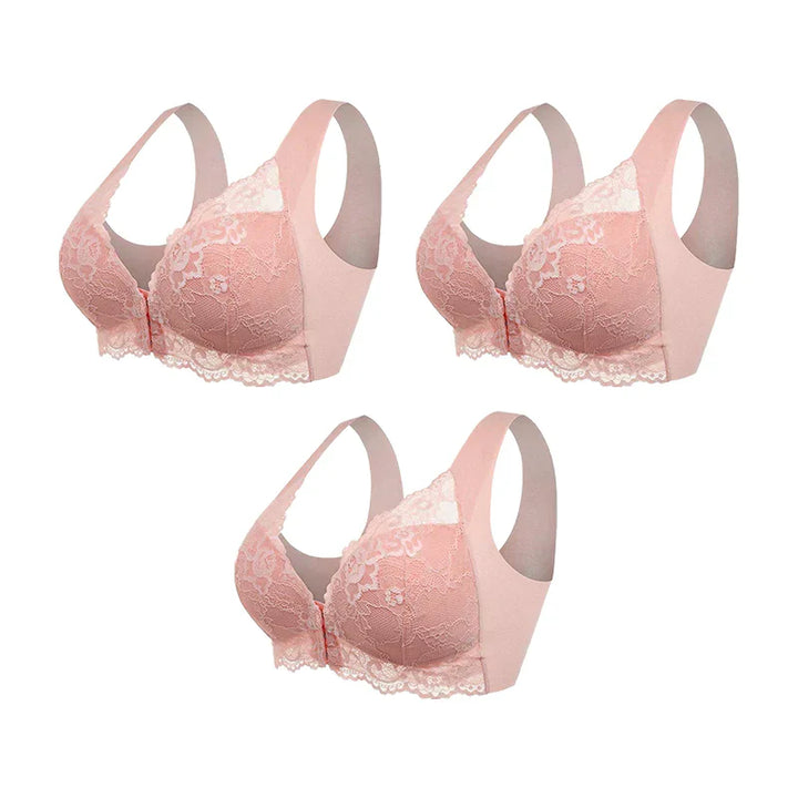 Clara Ease™ | Front Closure Comfort Bra (3-Pack)