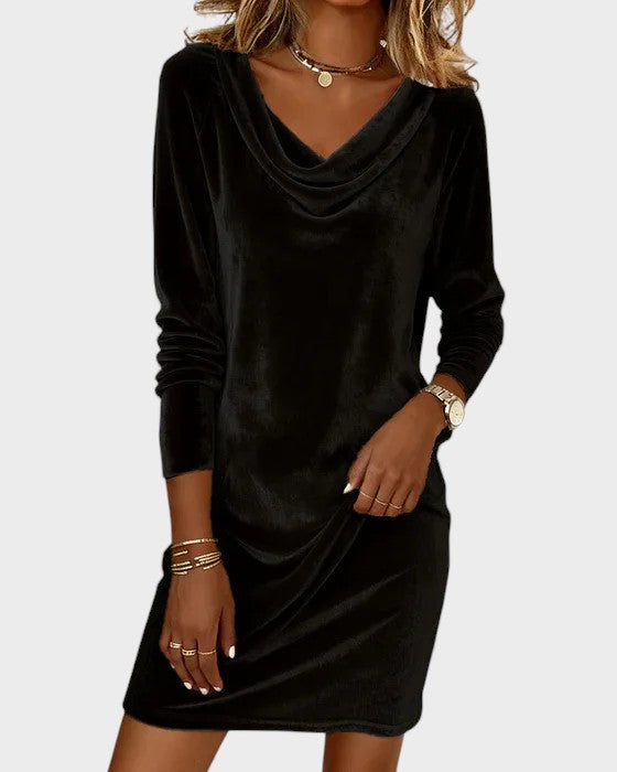 The Aurelia™ | Velvet Dress