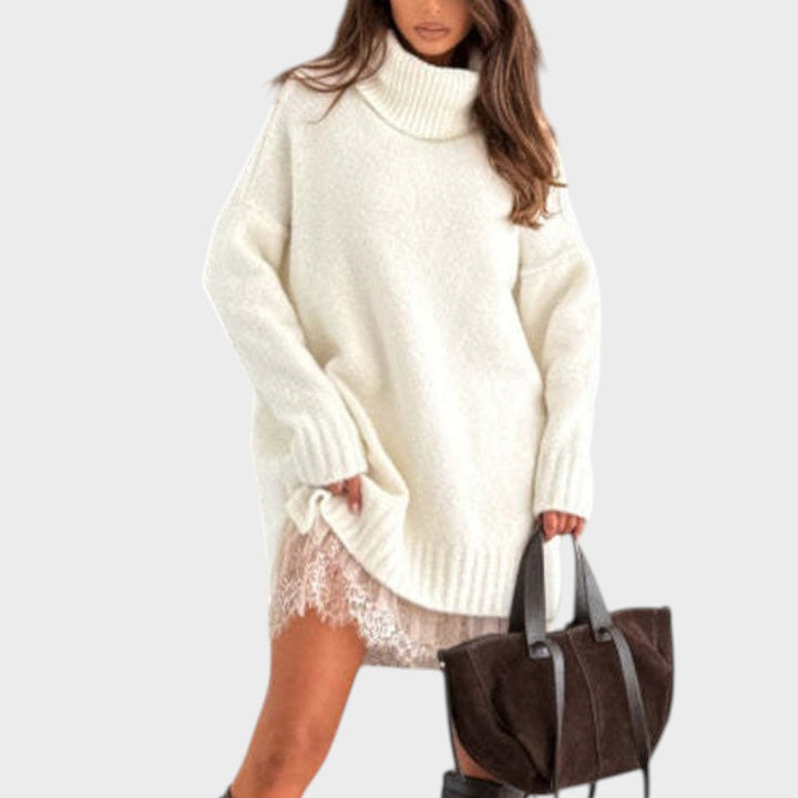 The Aurora™ | Knit & Lace Winter Set