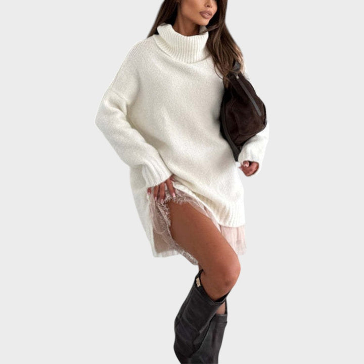 The Aurora™ | Knit & Lace Winter Set