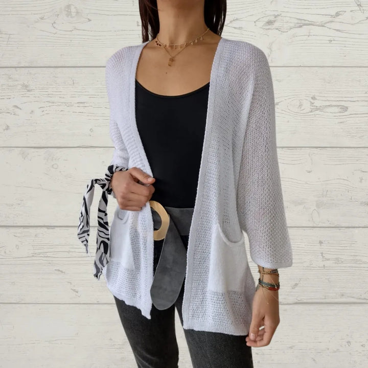 Grace Ashcroft™ | Flattering 3/4 Sleeve Cardigan