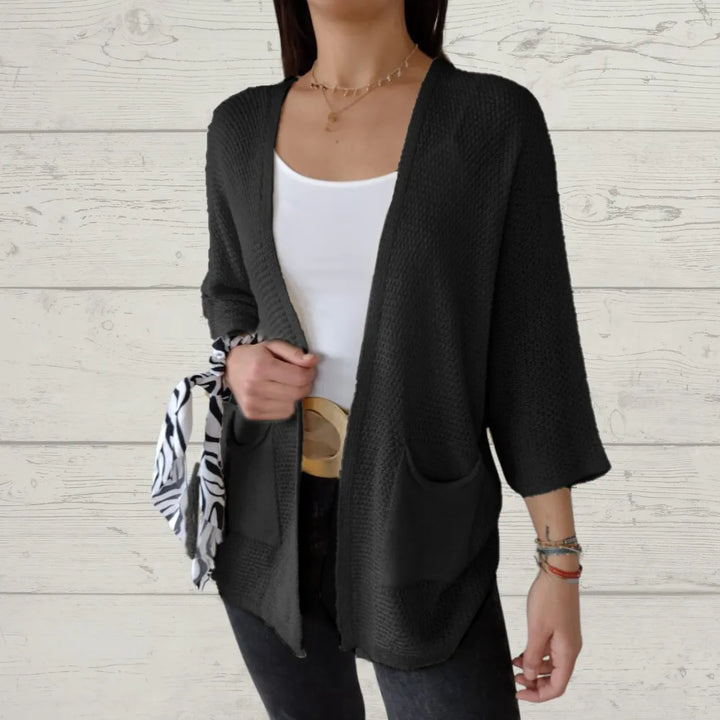 Grace Ashcroft™ | Flattering 3/4 Sleeve Cardigan