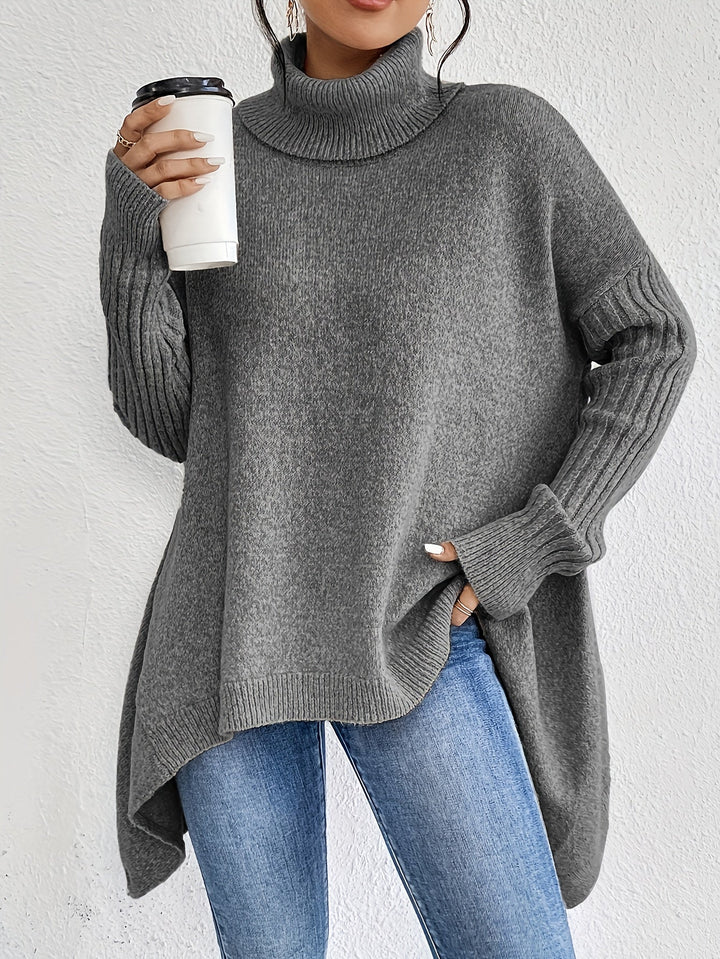 Lynora Luxe™ | Oversized Turtleneck Jumper