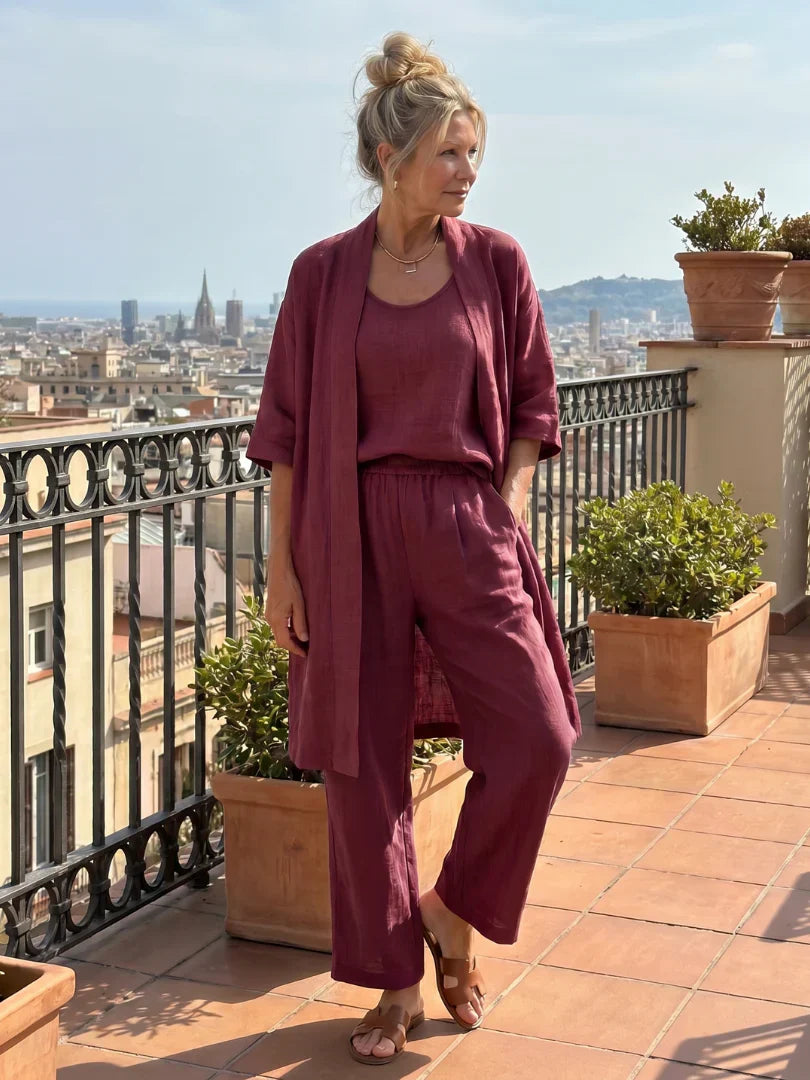 Linnea™ | Lightweight Linen Set