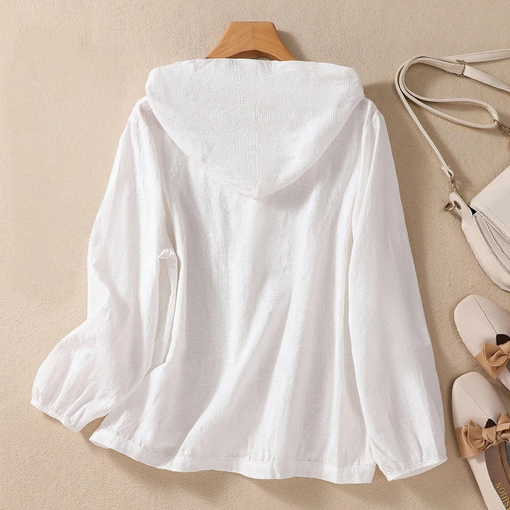 Catherine Wrenley™ | Lightweight Linen Hoodie