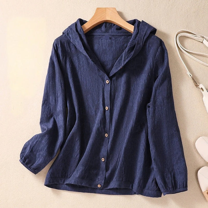 Catherine Wrenley™ | Lightweight Linen Hoodie
