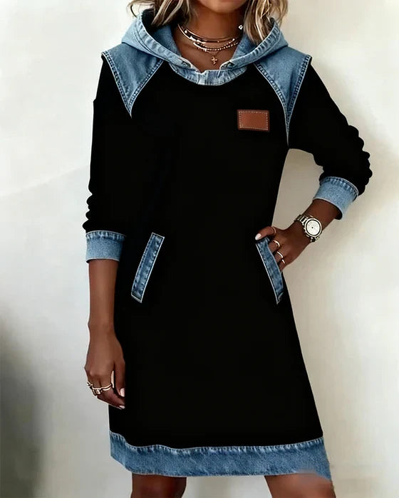 Hampton Knit™ | Contrast Hood Dress