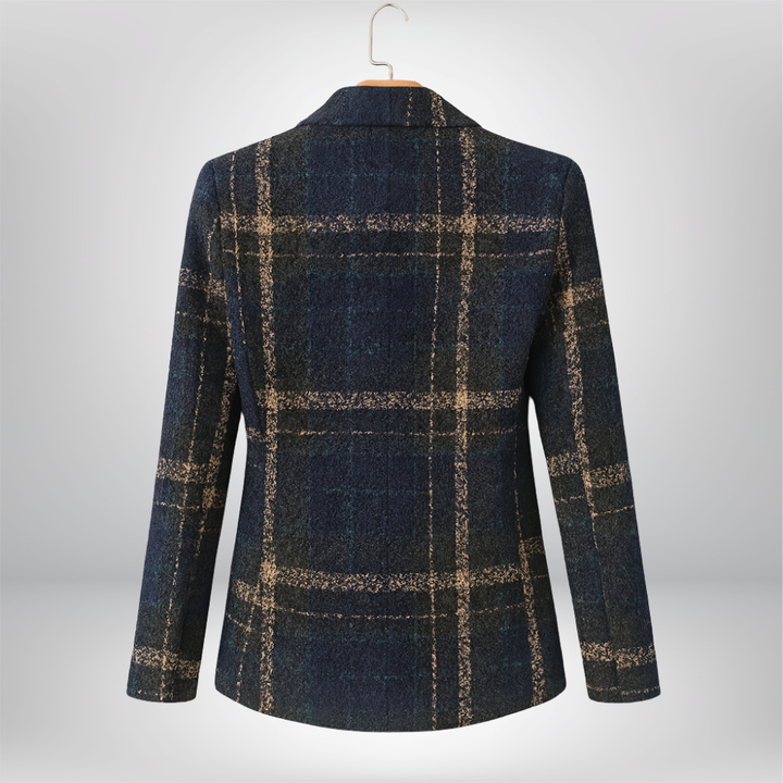 Charlotte Luxe™ | Classic Checked Coat