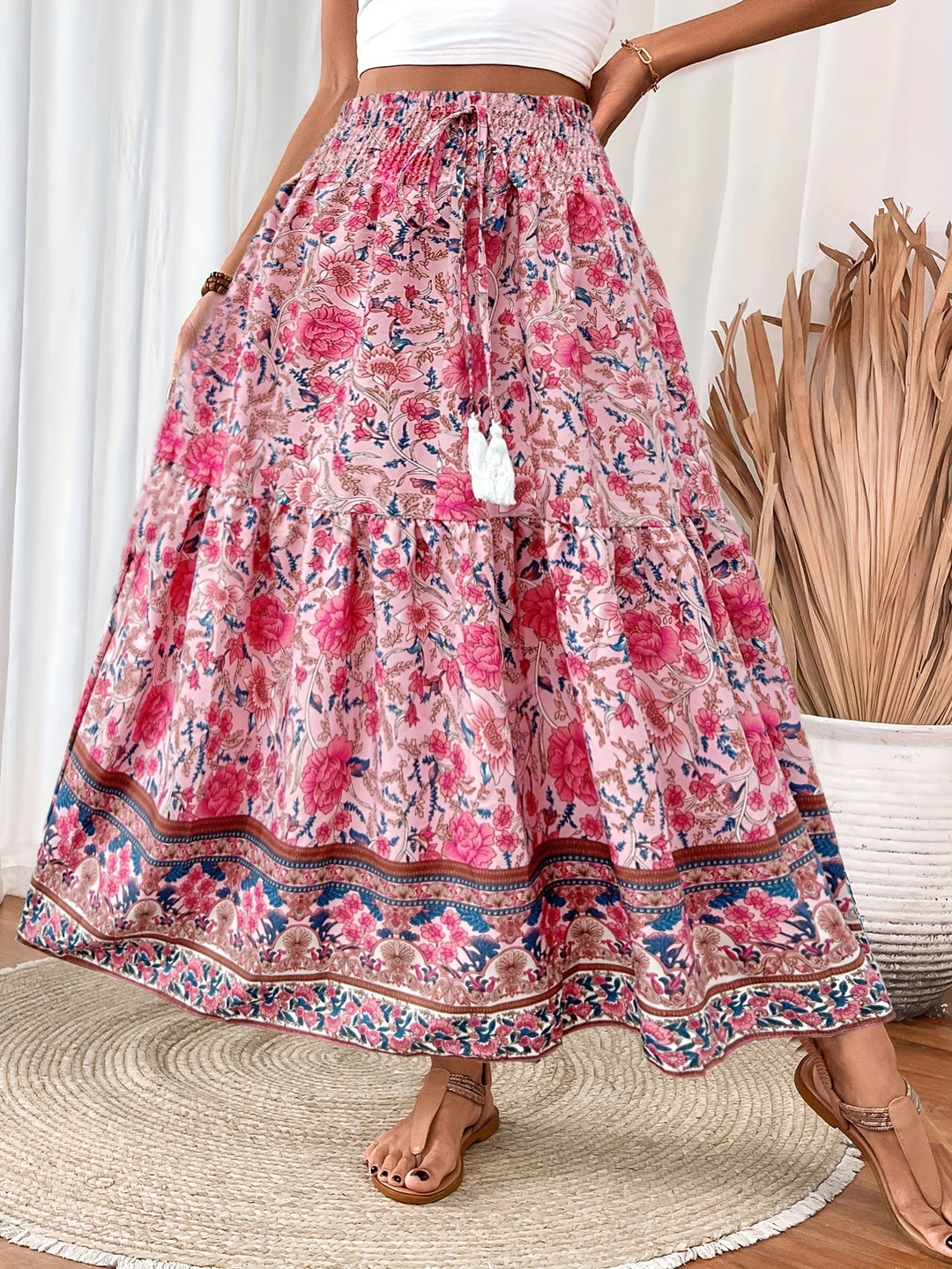 Eleanor Bloom™ | Bohemian Maxi Skirt