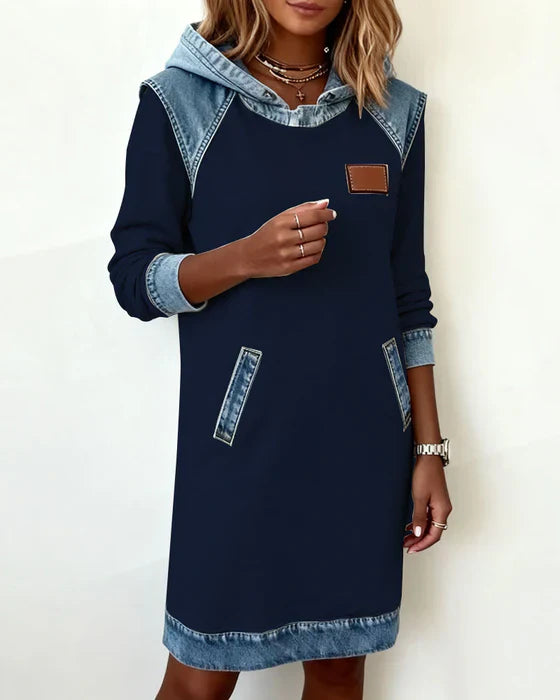 Hampton Knit™ | Contrast Hood Dress
