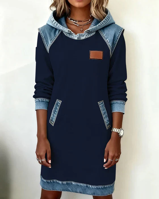 Hampton Knit™ | Contrast Hood Dress