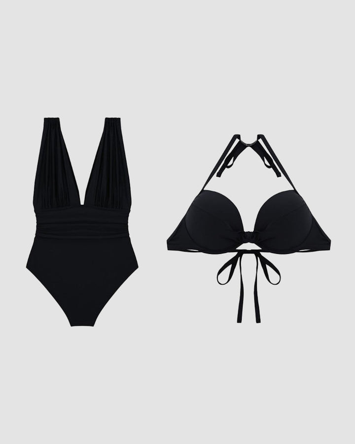 Serena Sculpt™ | V-Neck Shaping Swimsuit