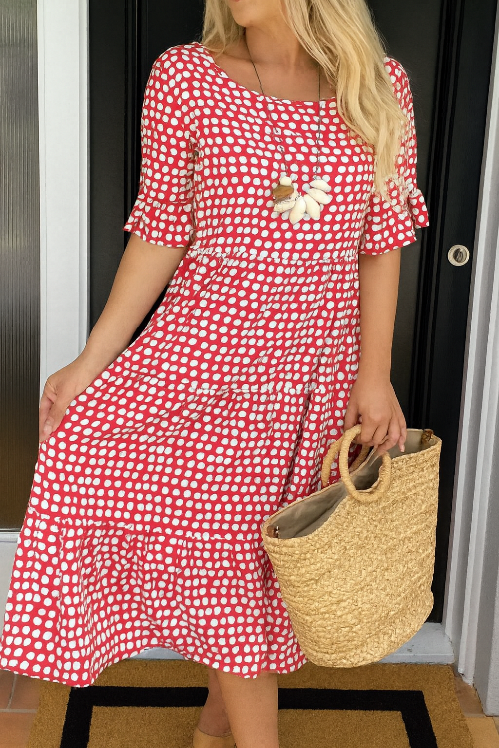 Dorothy Whitmore™ | Easy Elegance Midi Dress