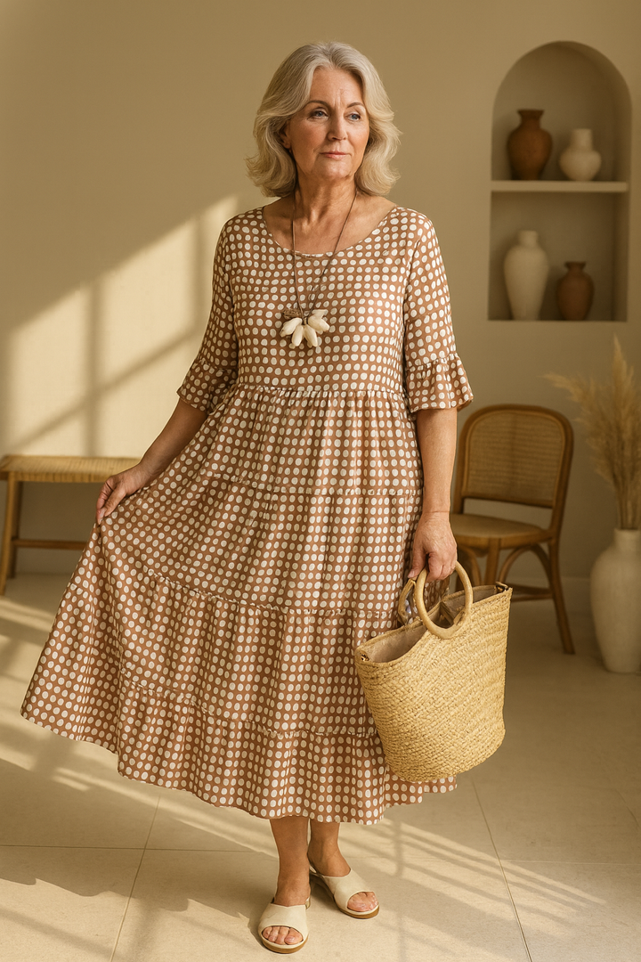 Dorothy Whitmore™ | Easy Elegance Midi Dress