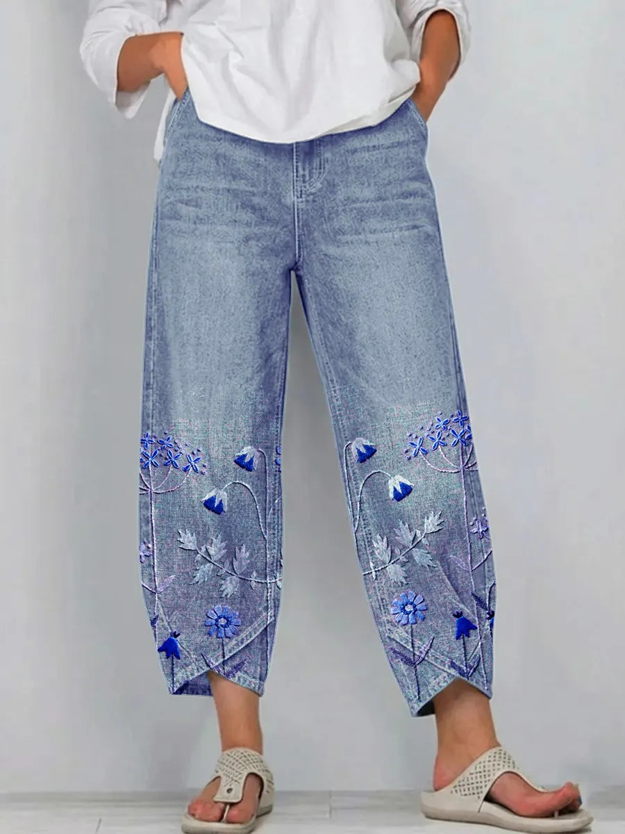 Helen Ashcroft™ | Casual Bloom Comfort Trousers