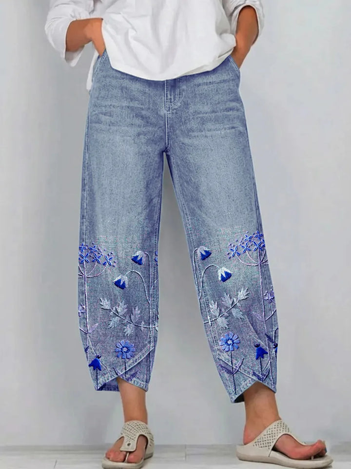 Helen Ashcroft™ | Casual Bloom Comfort Trousers