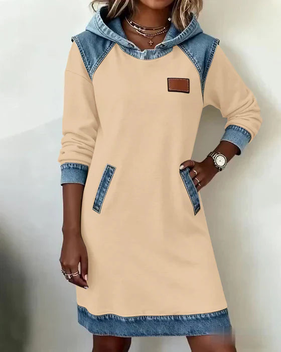 Hampton Knit™ | Contrast Hood Dress