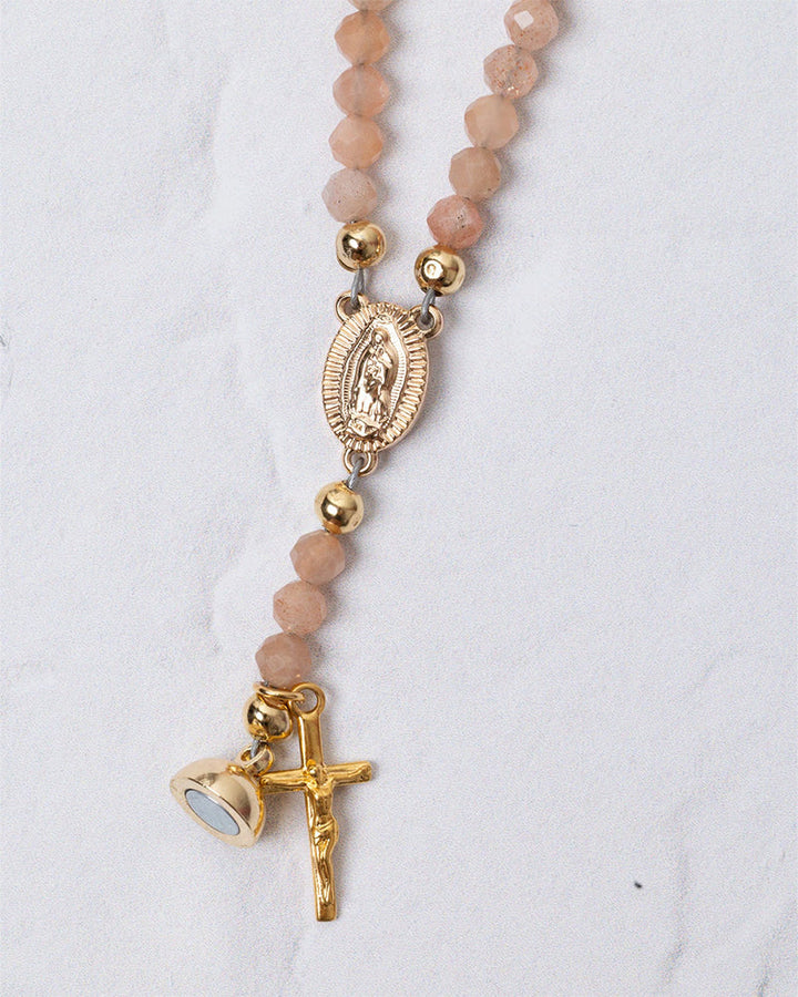Lucia Virelli™ | Grace Beaded Cross Bracelet