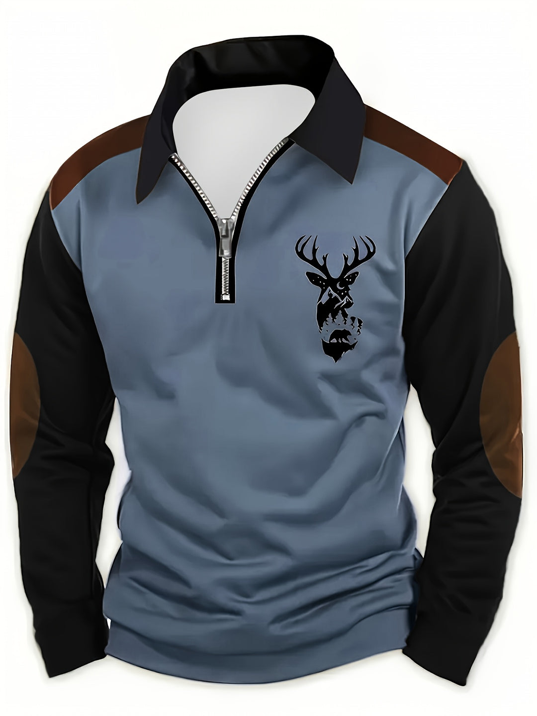 Highland Stag™ | Casual Zip Jumper
