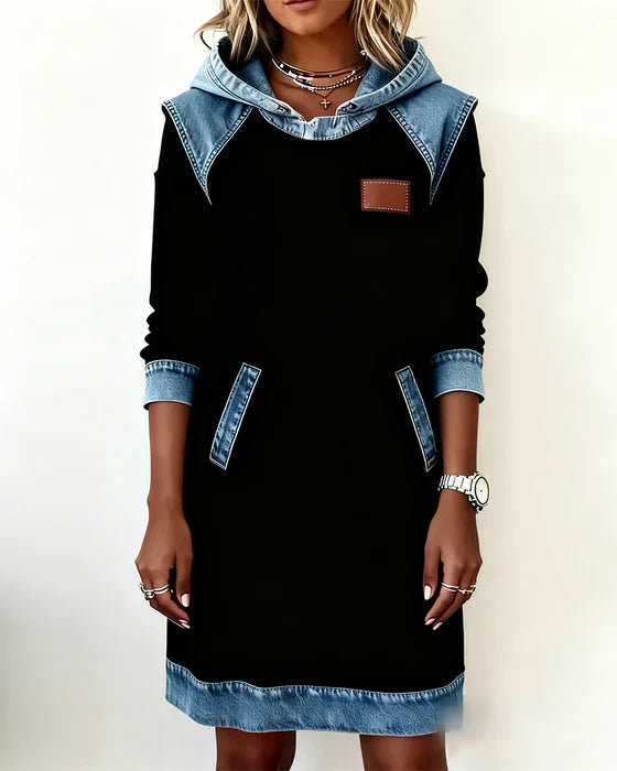 Hampton Knit™ | Contrast Hood Dress