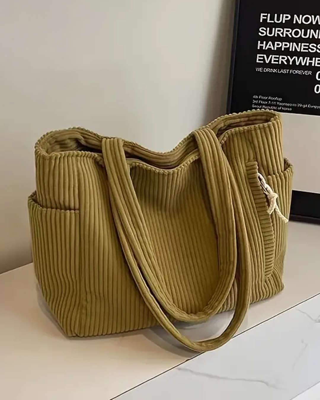 The Ivy™ | Ribbed Shopper