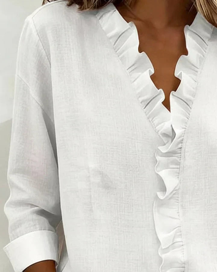 Helen Cartwright™ | Refined V-Neck Blouse