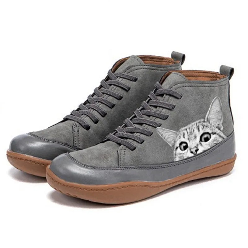 WhiskerPeek™ | Cat Lover Boots