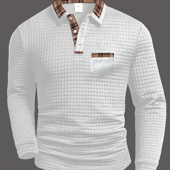 Langley™ | Button-Up Knit Polo