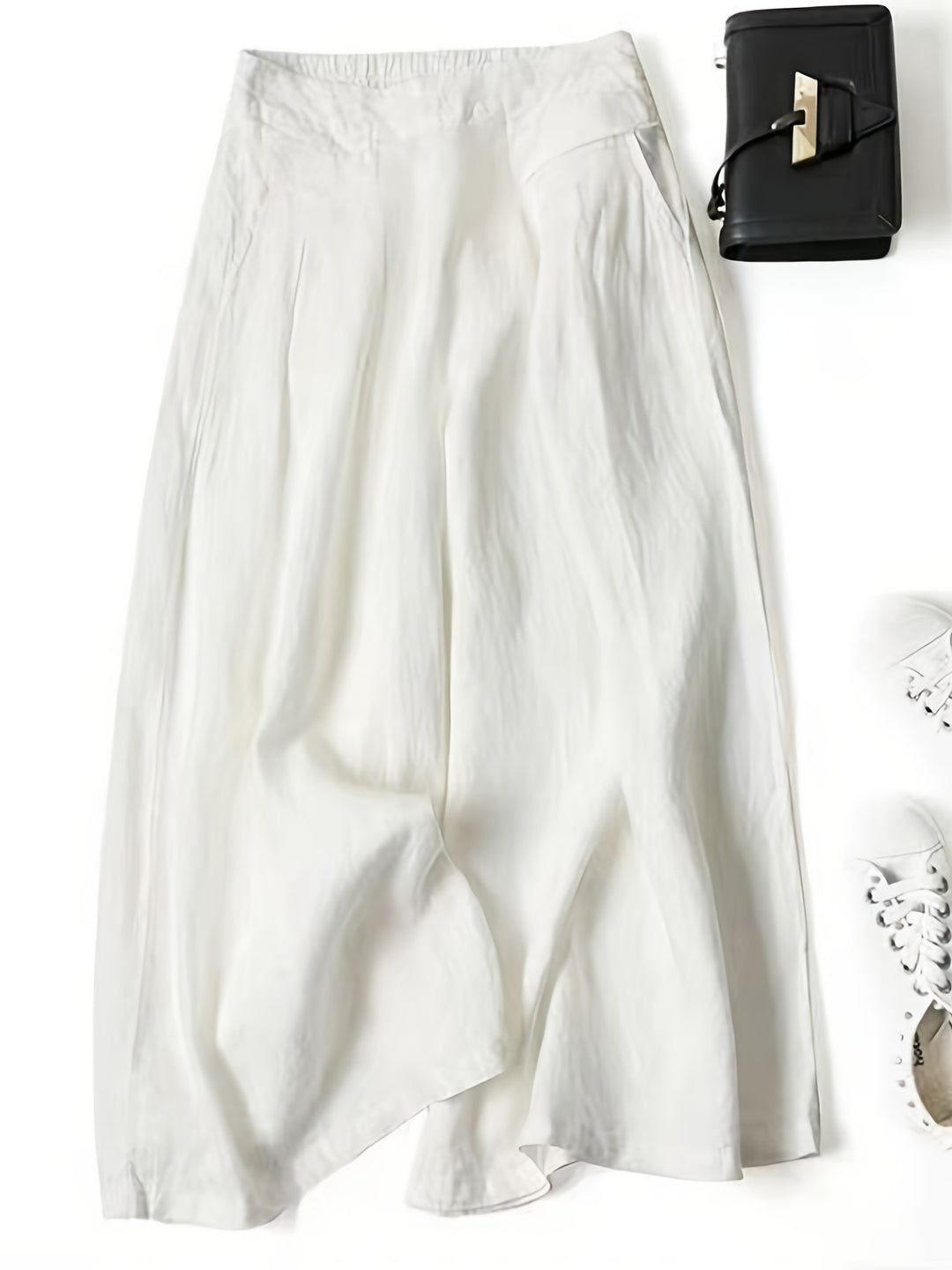Isabelle Whitmore™ | Effortless Linen Wide-Leg Trousers