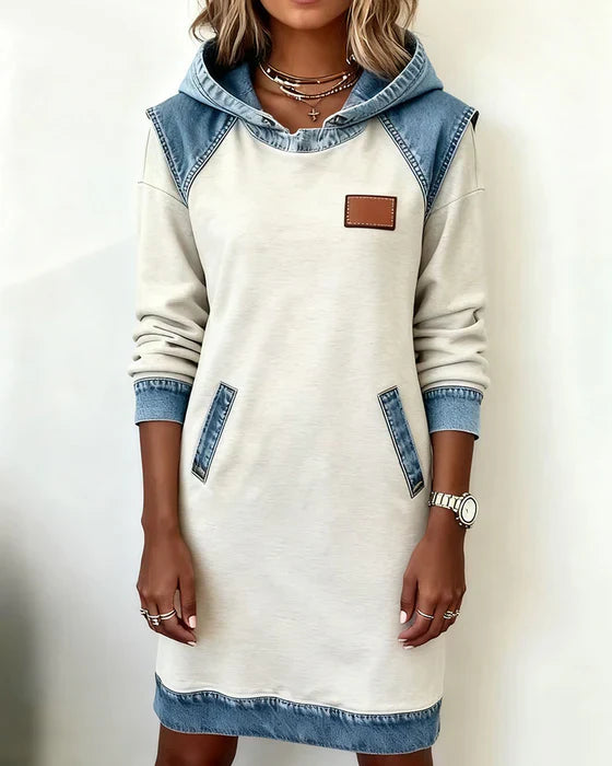 Hampton Knit™ | Contrast Hood Dress