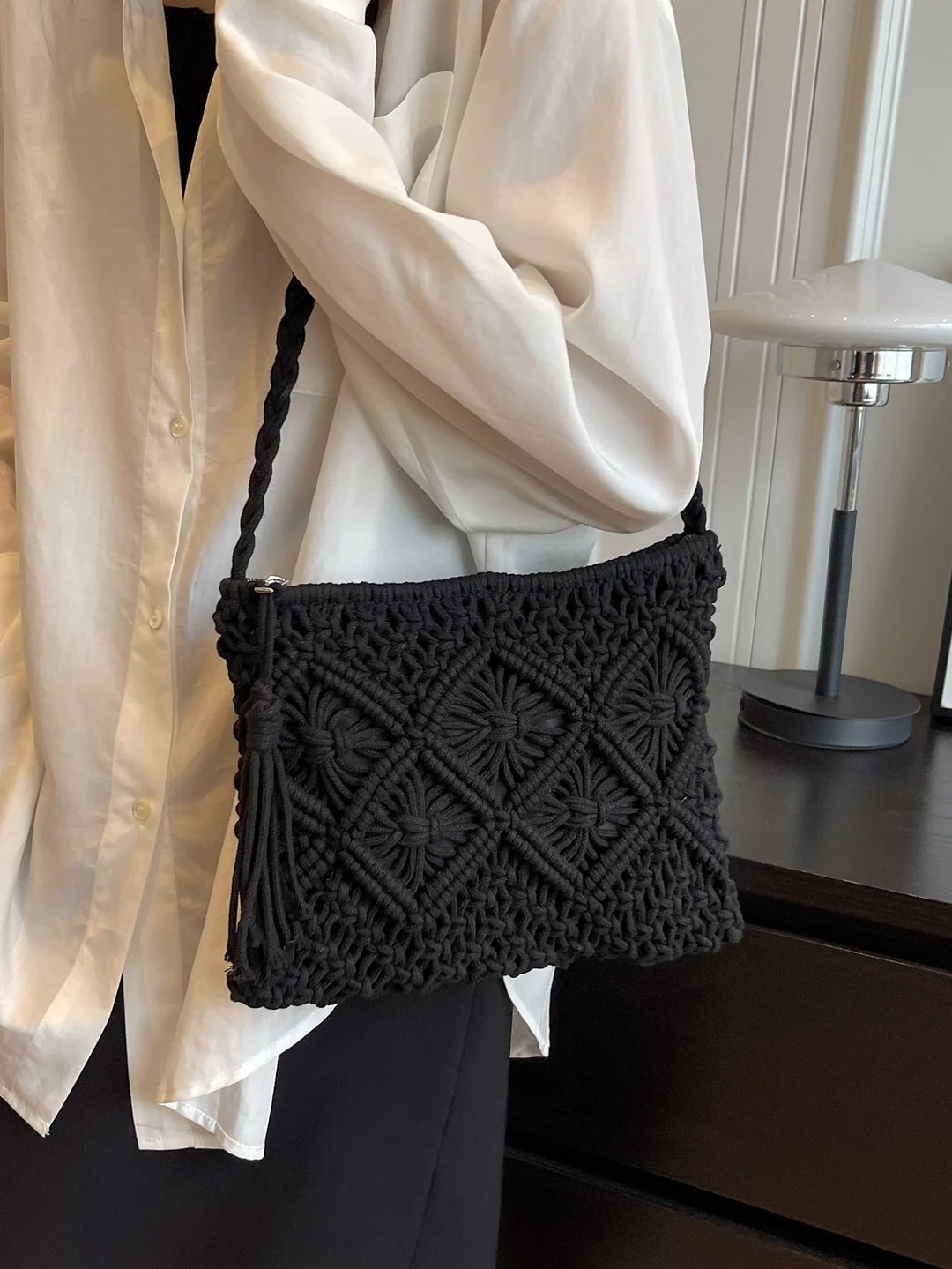 Ava™ | Woven Crossbody Bag