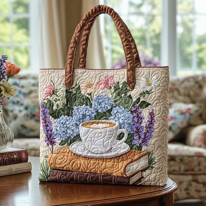 Florina™ | Vintage 3D Flower Art Tote