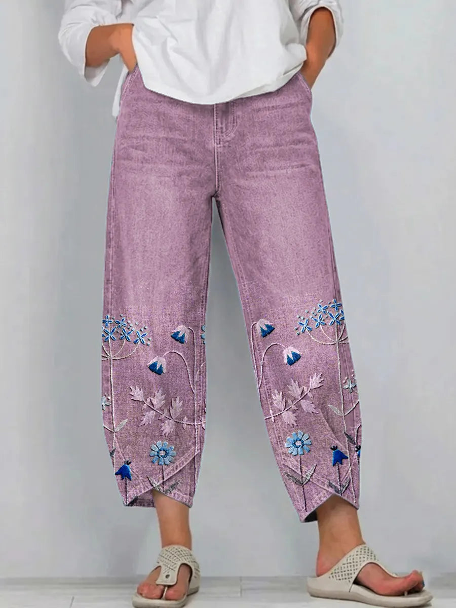 Helen Ashcroft™ | Casual Bloom Comfort Trousers