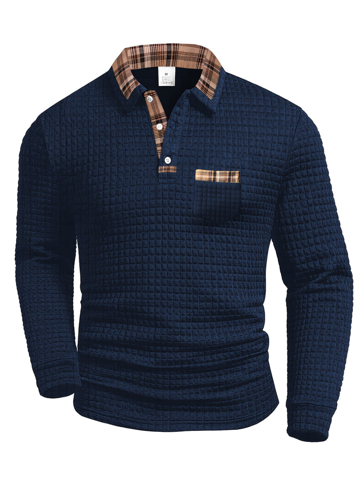 Langley™ | Button-Up Knit Polo