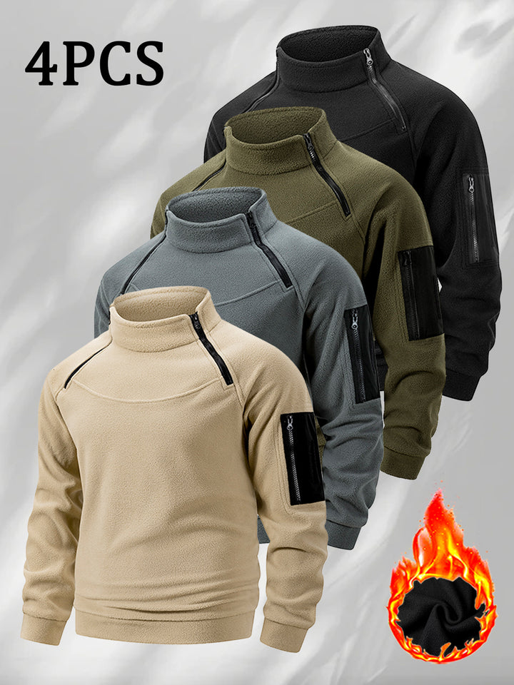Arden™ | 4PCS Thermal Knit Quarter-Zip Set