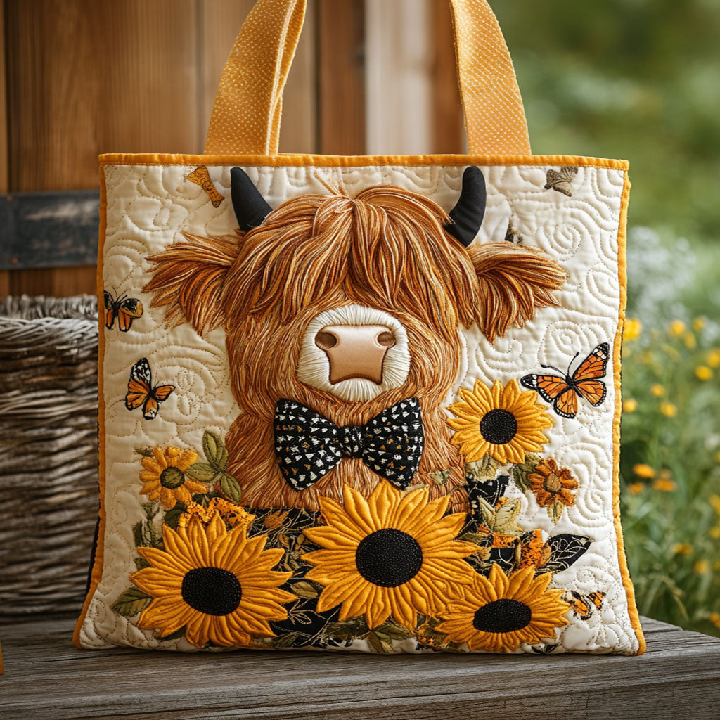 Florina™ | Vintage 3D Flower Art Tote