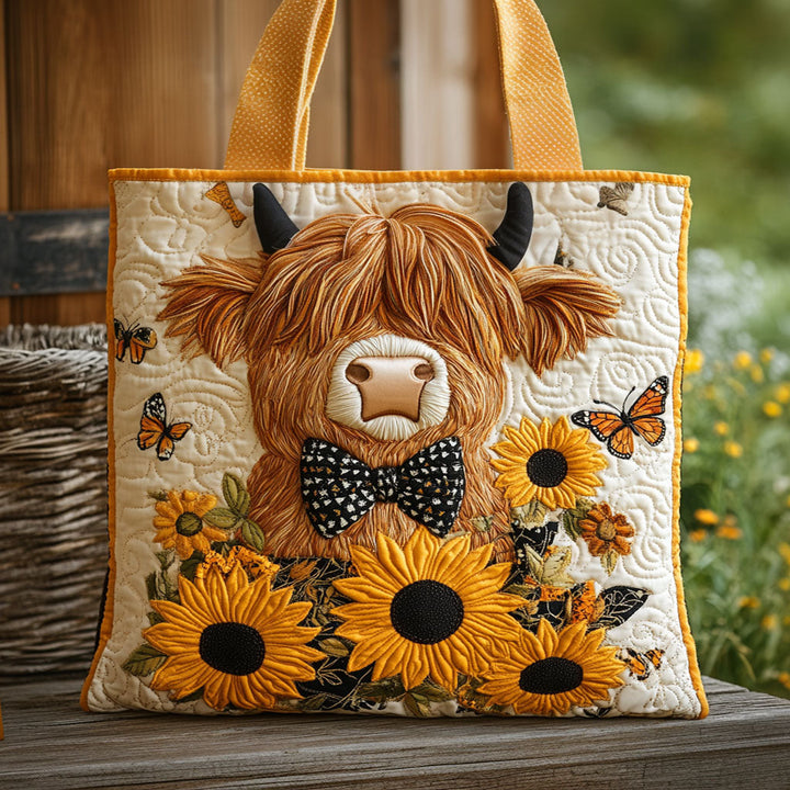 Florina™ | Vintage 3D Flower Art Tote