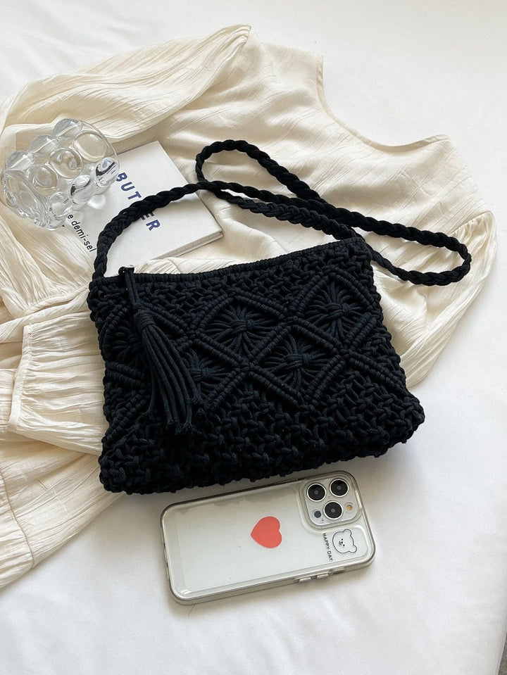 Ava™ | Woven Crossbody Bag