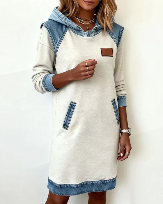 Hampton Knit™ | Contrast Hood Dress