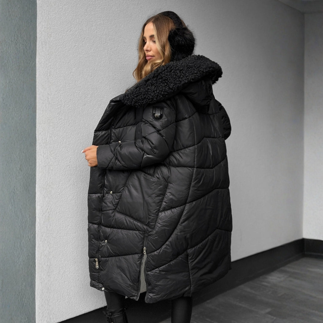 The Eva™ | Padded Winter Luxe Coat