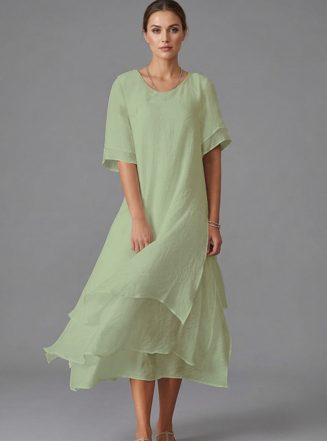 Margaret Hale™ | No-Cling Summer Dress