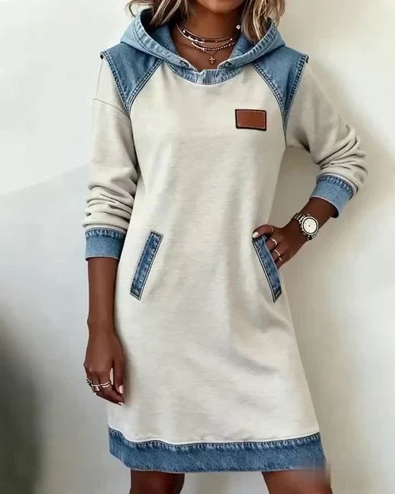 Hampton Knit™ | Contrast Hood Dress