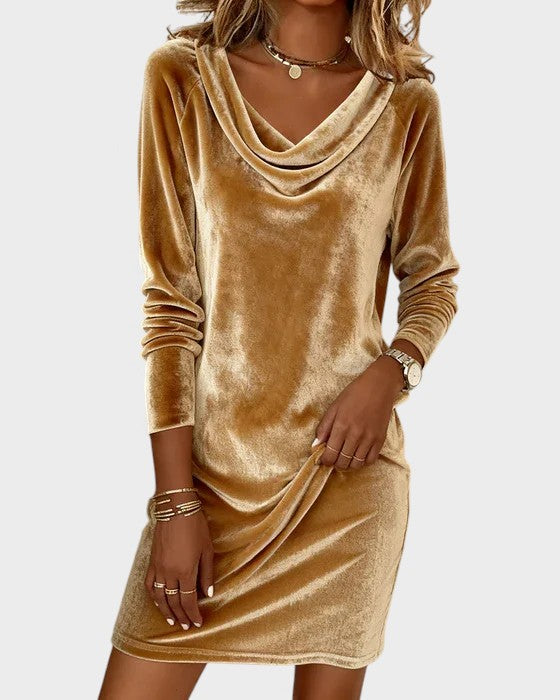 The Aurelia™ | Velvet Dress