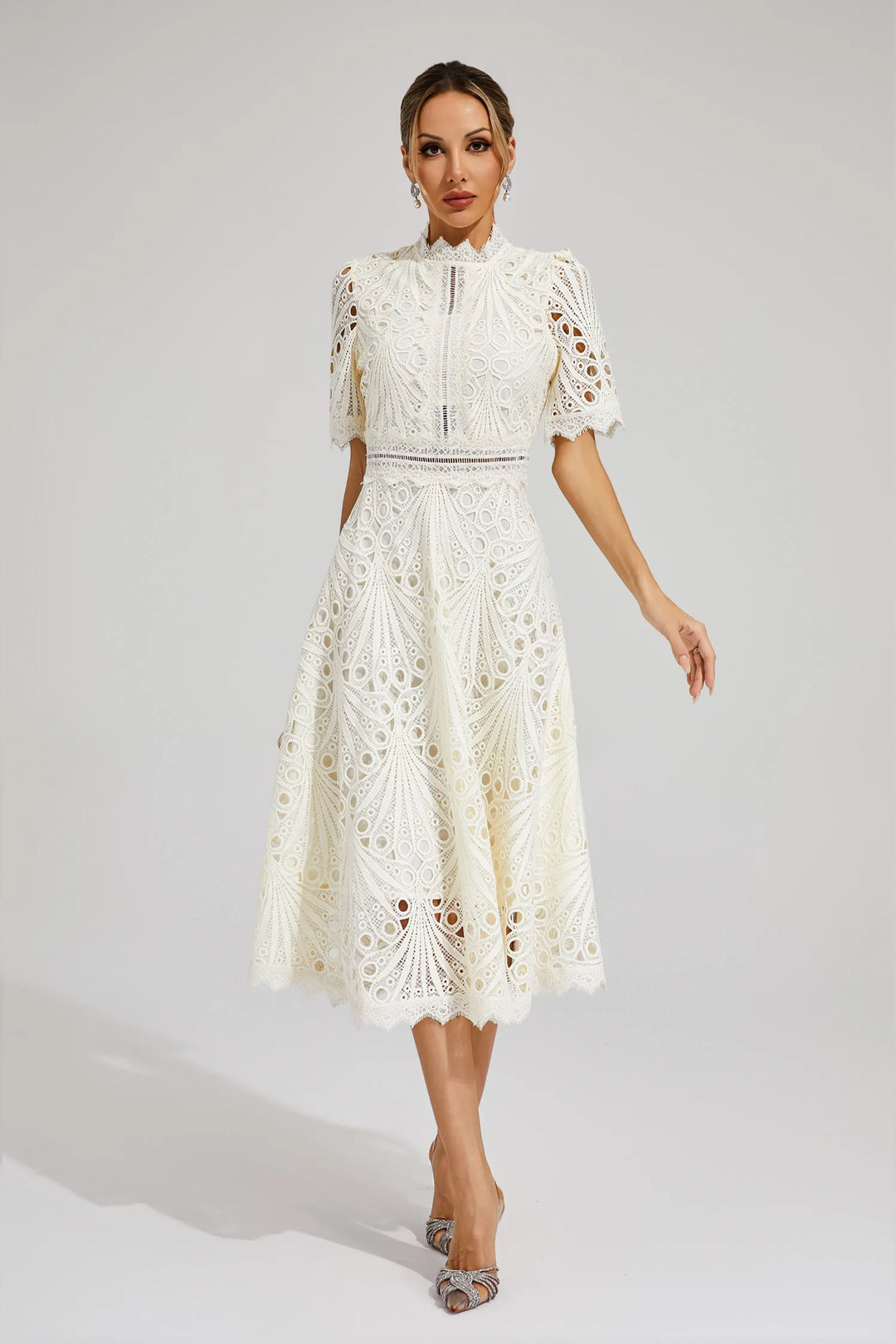 Lisandia Cut Out Midi Dress