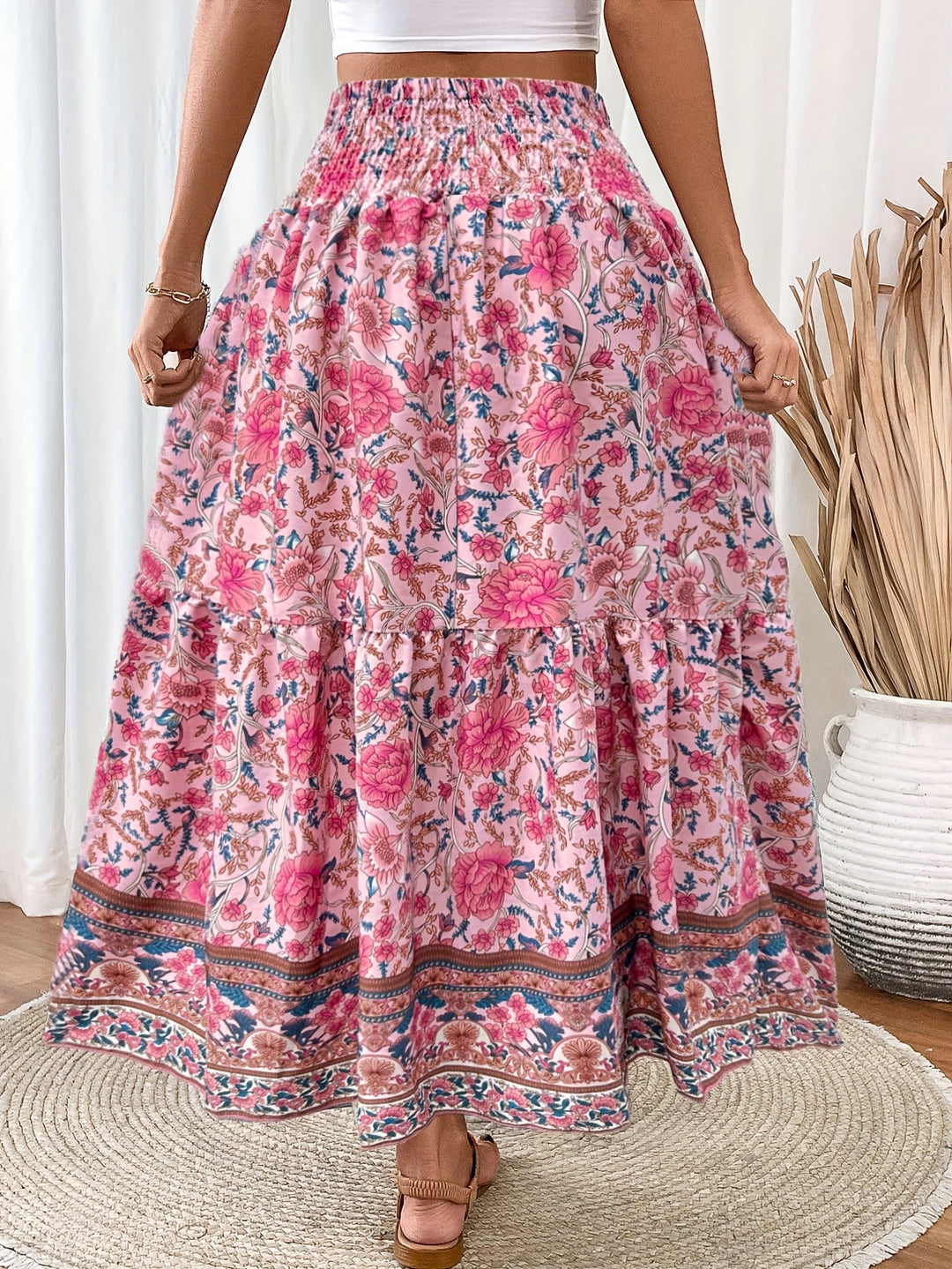 Eleanor Bloom™ | Bohemian Maxi Skirt