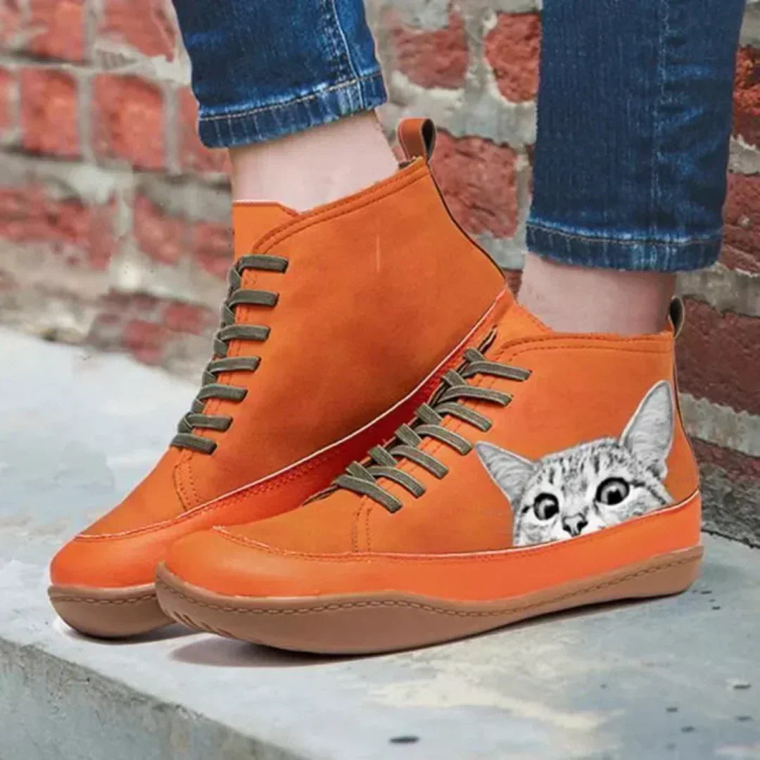 WhiskerPeek™ | Cat Lover Boots