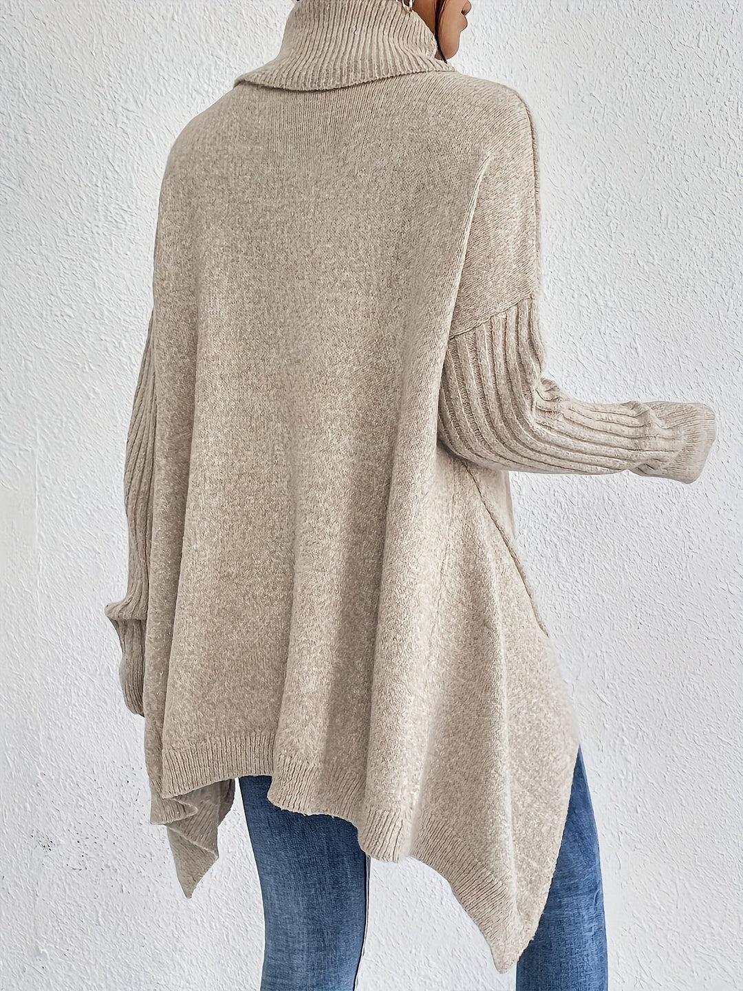 Lynora Luxe™ | Oversized Turtleneck Jumper